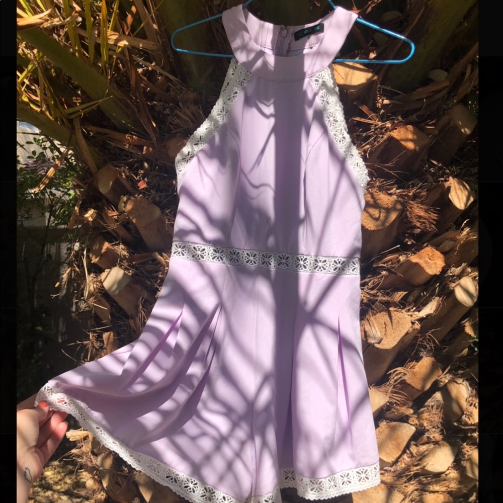 Elegant Lavender Romper